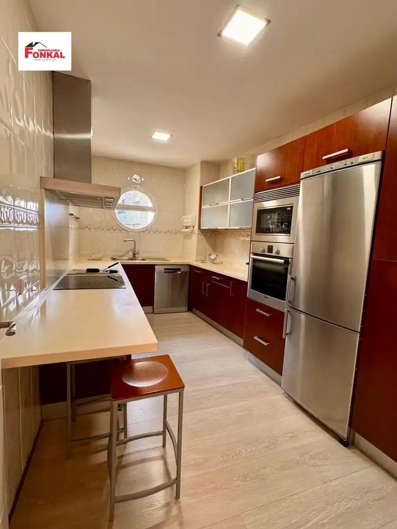 Cocina de Piso de alquiler en Jerez de la Frontera con Aire acondicionado, Calefacción y Amueblado