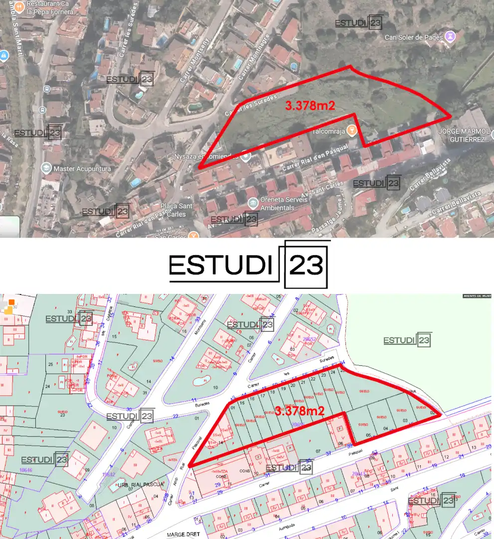 Terreno residencial en venta en Carrer les Suredes