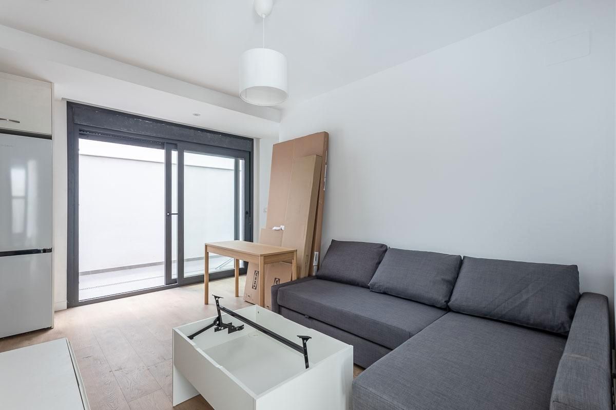Living room of Flat for sale in Armilla  with Air Conditioner, Parquet flooring and Terrace