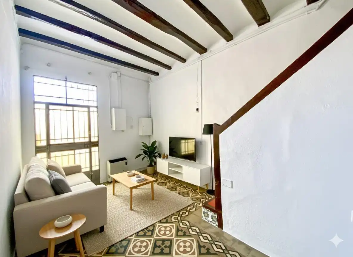 Living room of Houses for sale in El Masnou  with Heating and Terrace