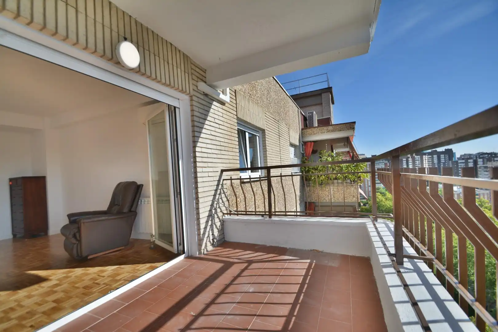 Terrasse von Wohnung zur Miete in Fuencarral - El Pardo
