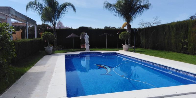 Piscina de Casa o xalet en venda en Castilblanco de los Arroyos amb Jardí privat, Terrassa i Traster