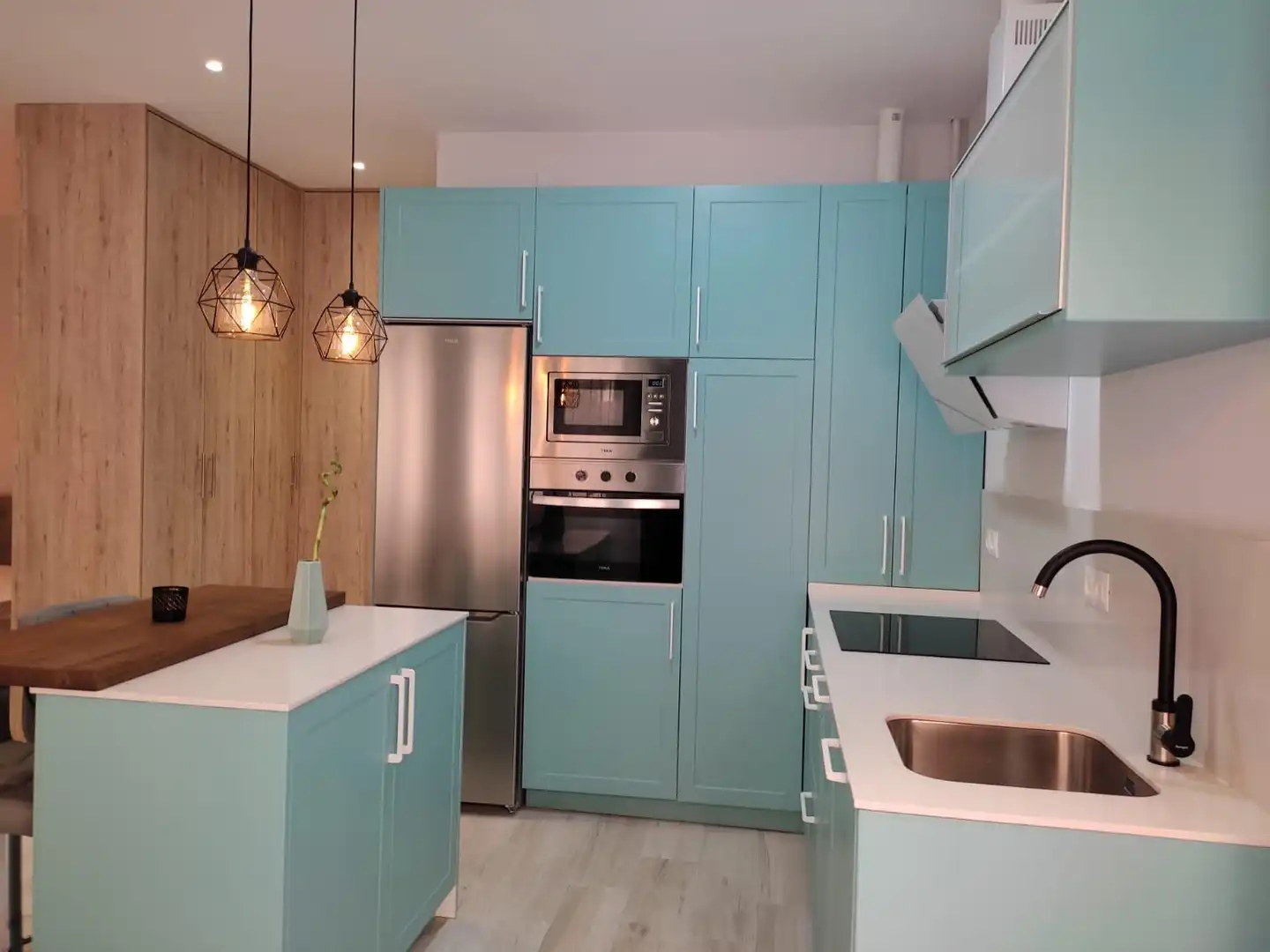 Cuina de Apartament en venda en Getafe amb Aire condicionat, Calefacció i Moblat