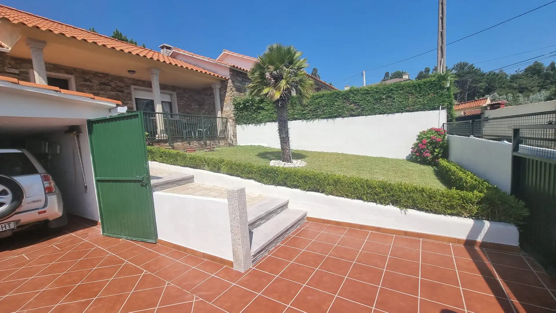 Garden of Detached homes for rent in Sanxenxo  with Private garden, Terrace and Furnished