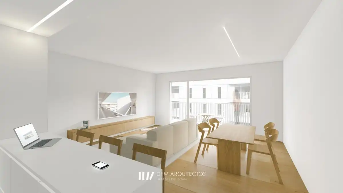 Living room of Flat for sale in Plasencia  with Terrace, Storage room and Balcony