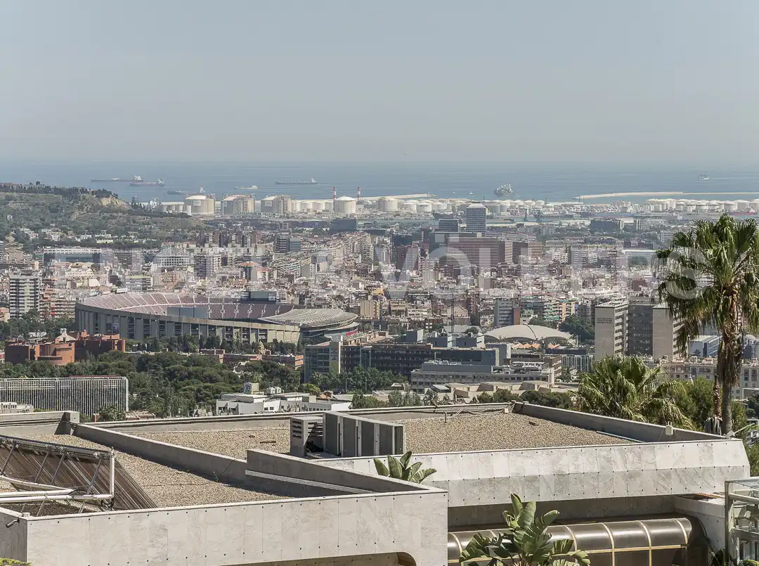 Vista exterior de Pis de lloguer en Barcelona amb Aire condicionat, Calefacció i Moblat