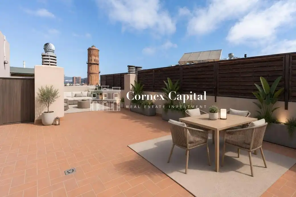 Terrassa de Dúplex en venda en Barcelona amb Aire condicionat, Calefacció i Jardí privat