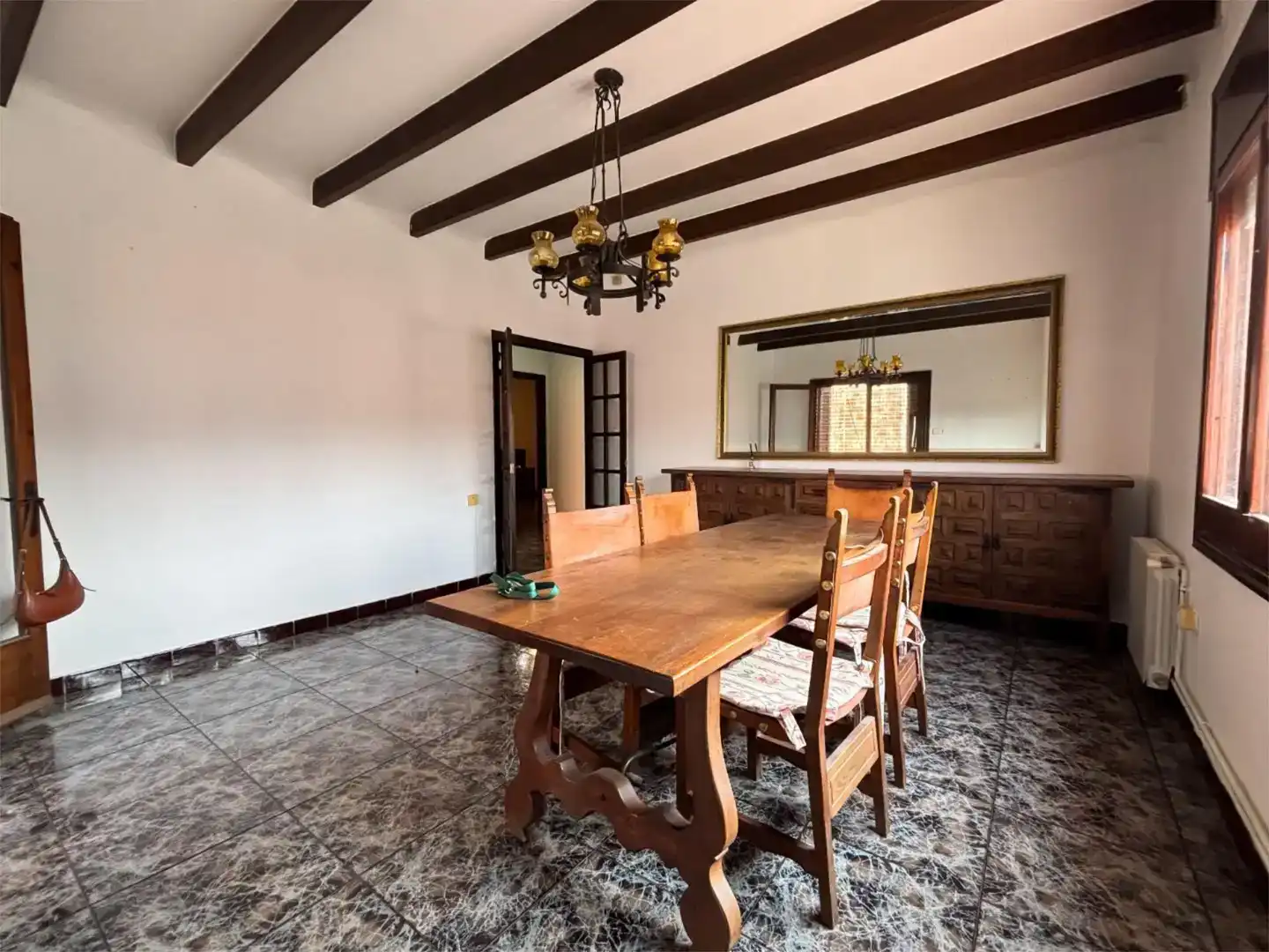 Dining room of Houses for sale in Bescanó  with Balcony