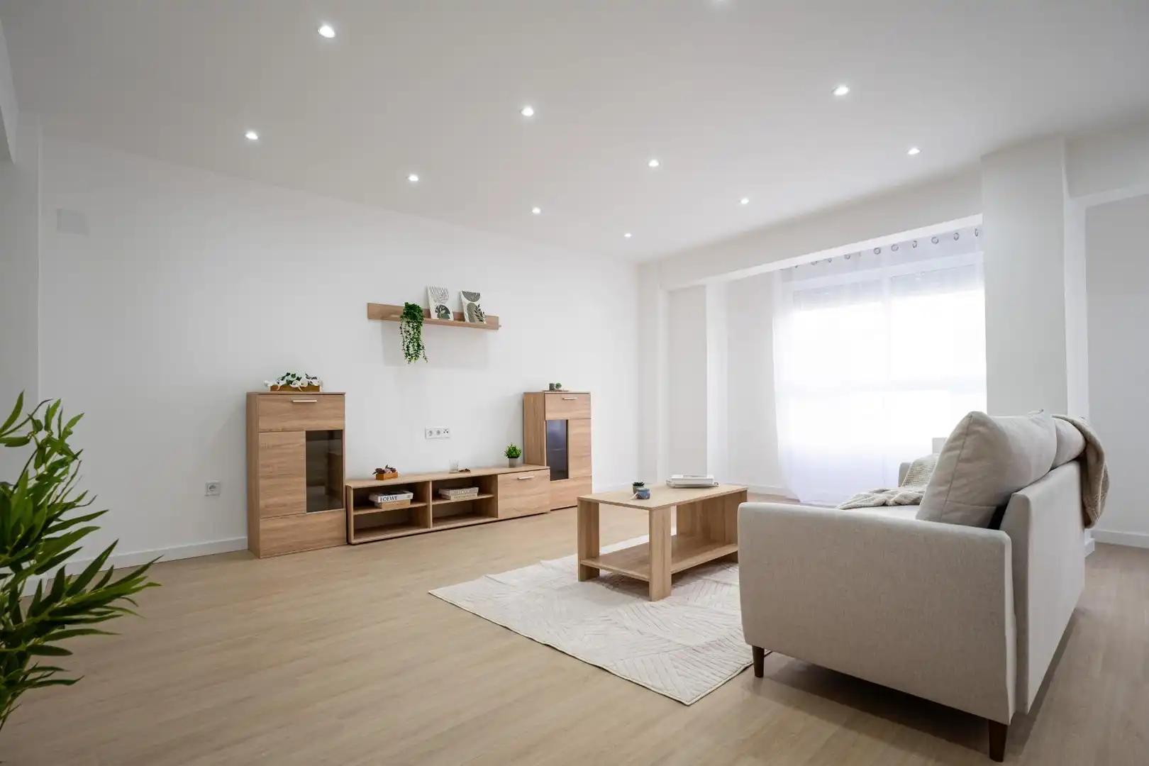 Living room of Flat for rent in Castellón de la Plana / Castelló de la Plana  with Furnished