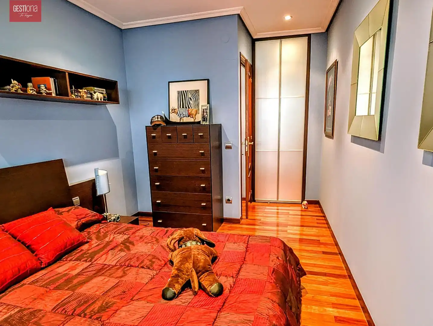 Bedroom of Flat for sale in Santander  with Heating