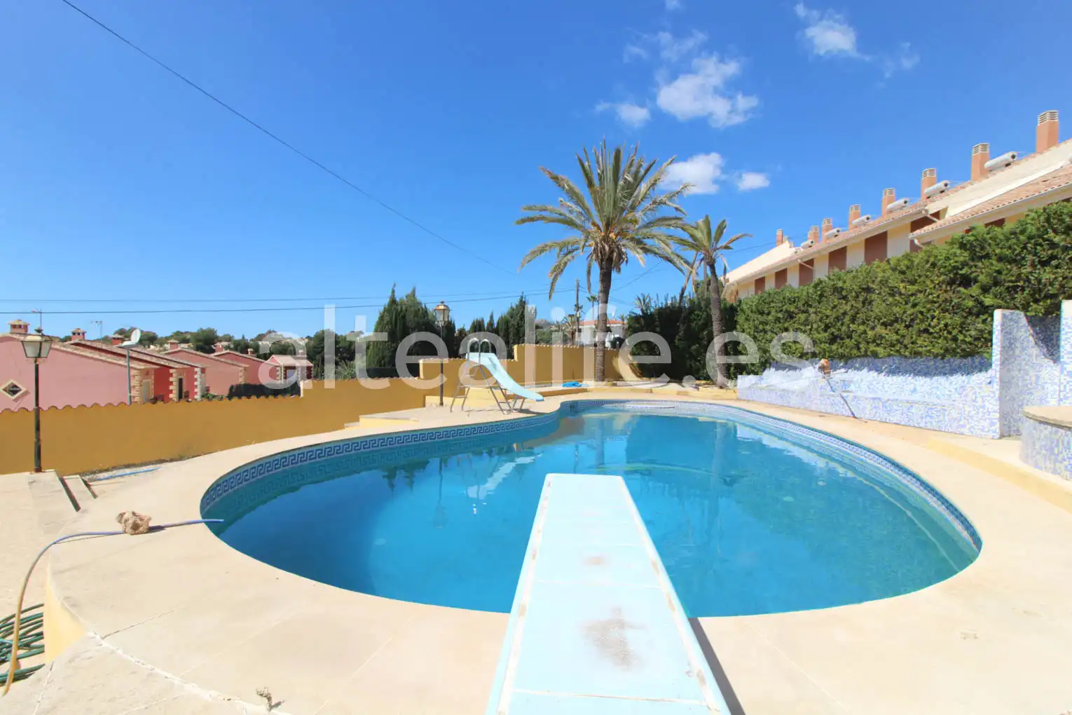 Piscina de Casa o chalet en venta en La Nucia con Aire acondicionado, Jardín privado y Terraza