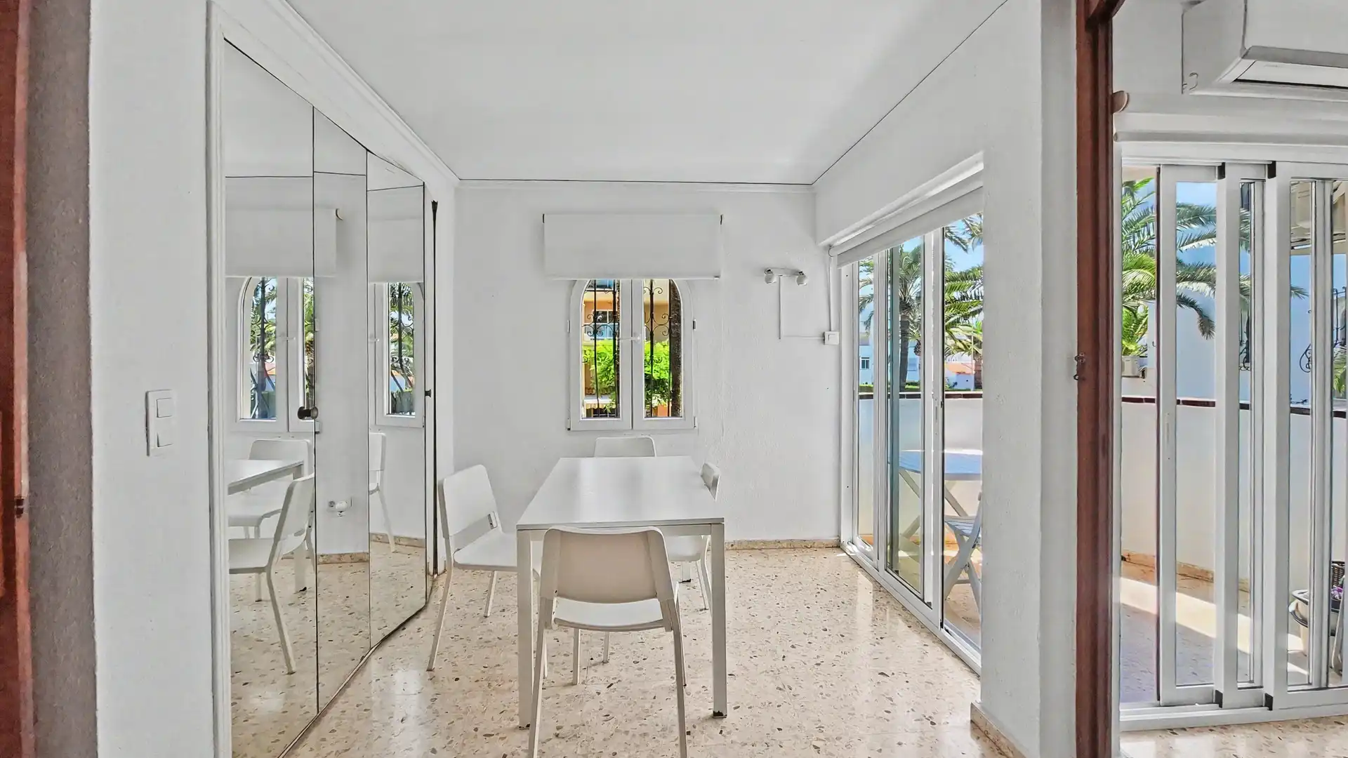Dining room of Apartments for sale in Dénia  with Air Conditioner, Heating and Private garden