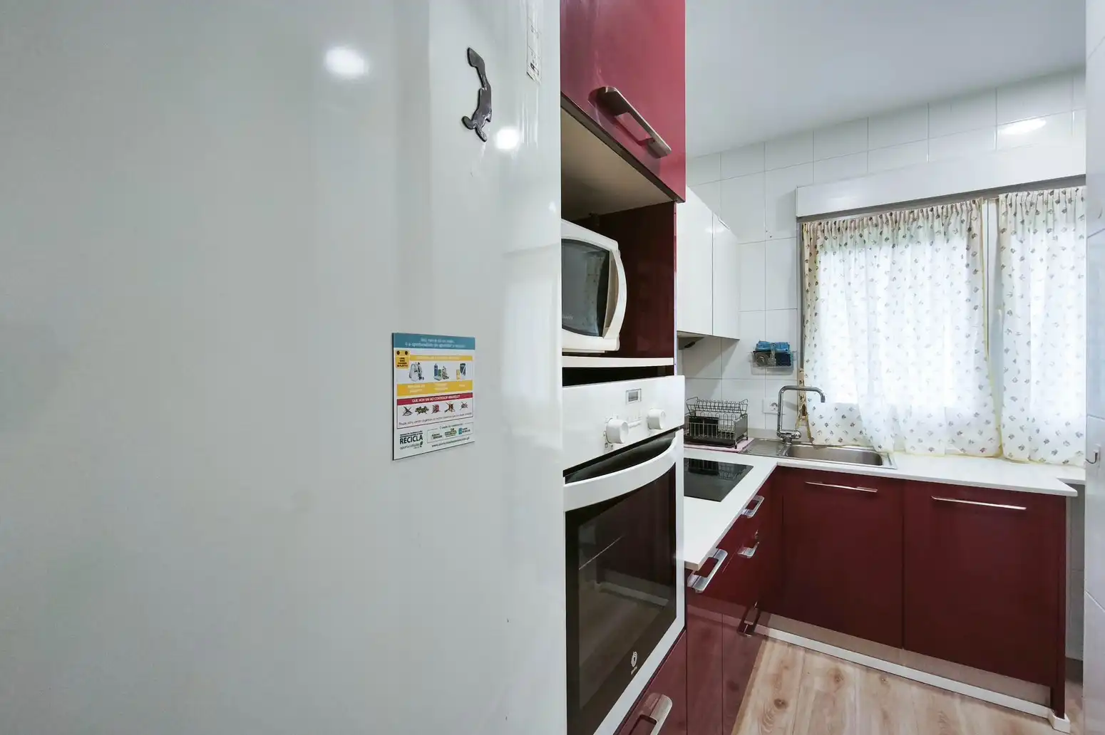 Cocina de Piso en venta en Lugo con Calefacción, Trastero y Amueblado