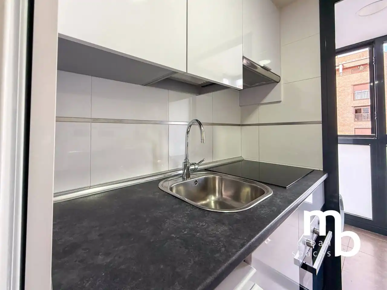 Kitchen of Flat for rent in Madrid  with Air Conditioner, Heating and Swimming Pool