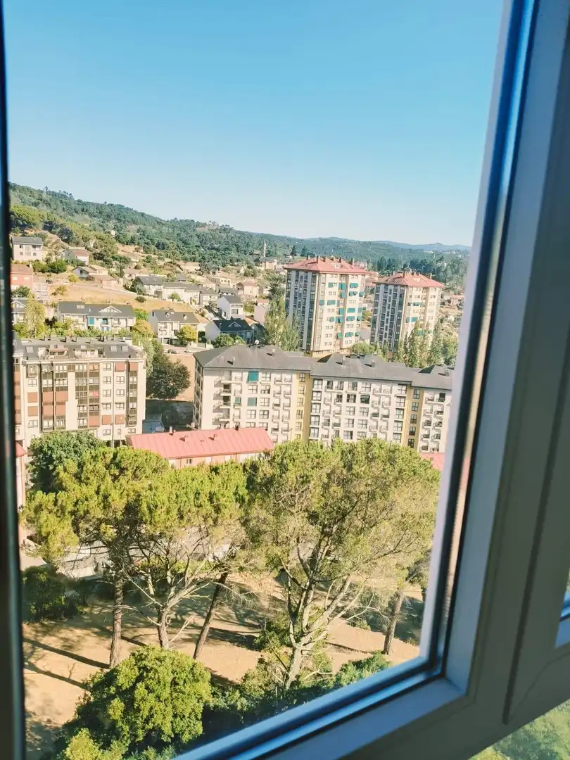 Exterior view of Flat for sale in Ourense Capital   with Heating, Balcony and Community pool