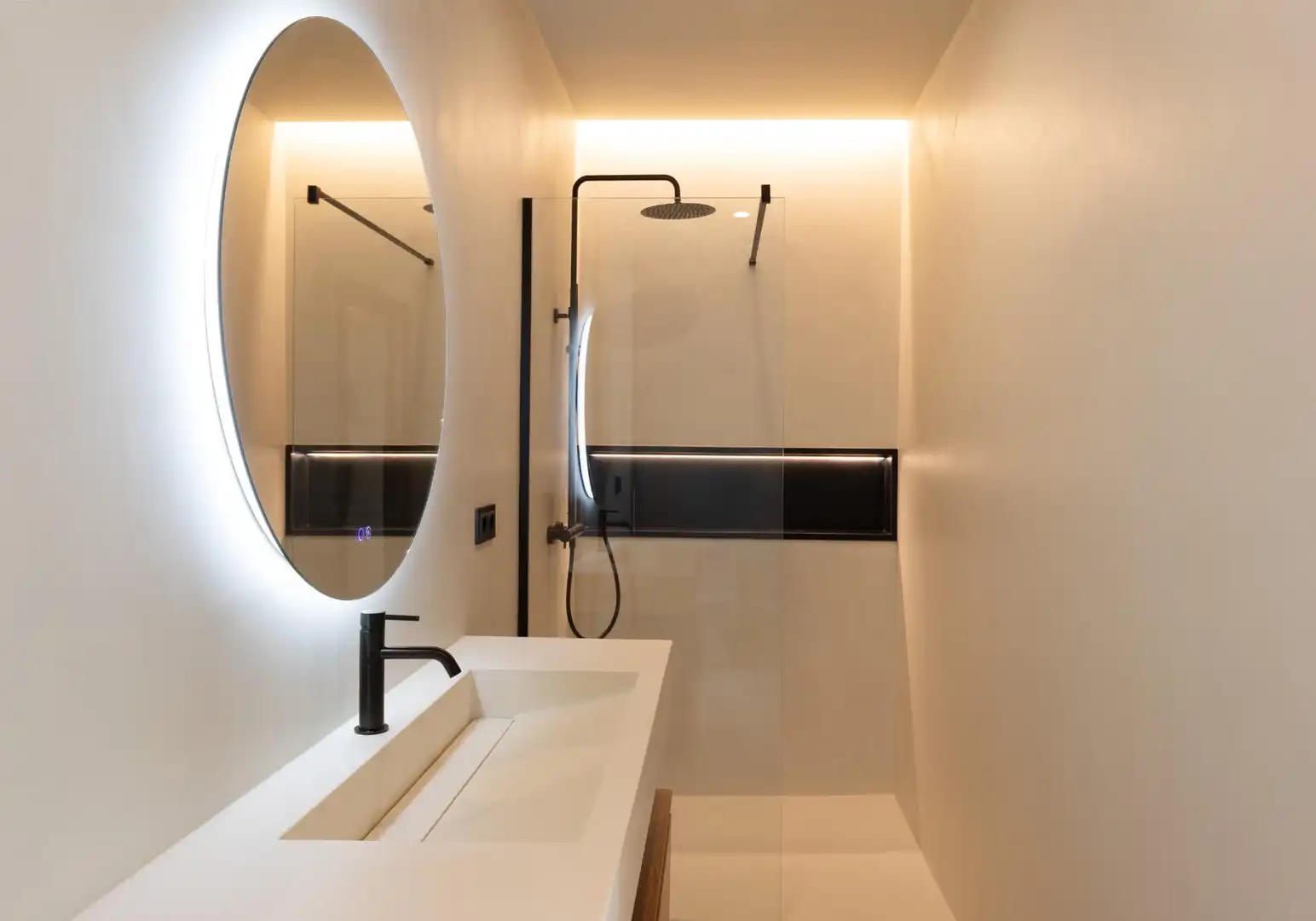 Baño de Casa o chalet en venta en L'Ampolla con Aire acondicionado, Calefacción y Jardín privado