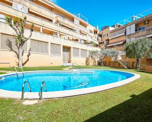 Swimming pool of Flat for sale in Cubelles  with Air Conditioner, Heating and Terrace