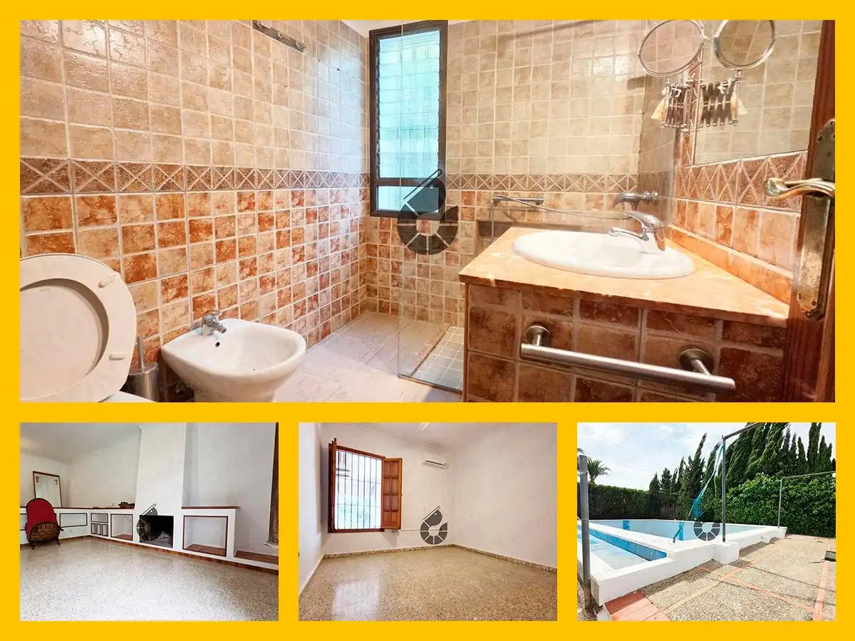 Casa con piscina en venta en Palomares del Río