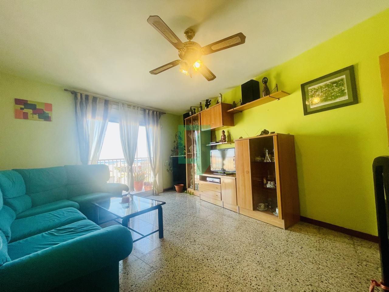 Living room of Flat for sale in Badalona