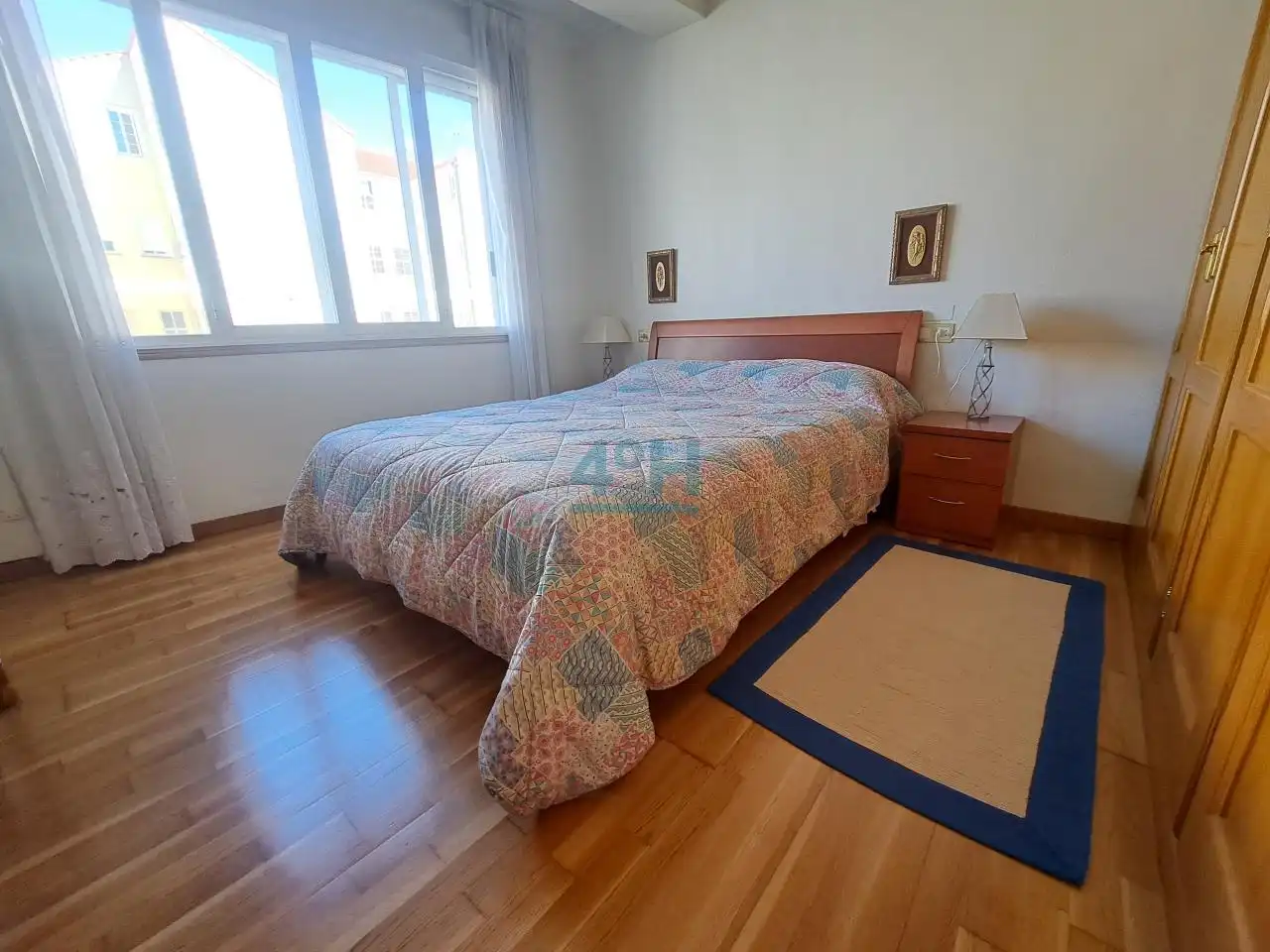 Bedroom of Flat for sale in Ourense Capital   with Heating, Storage room and Furnished