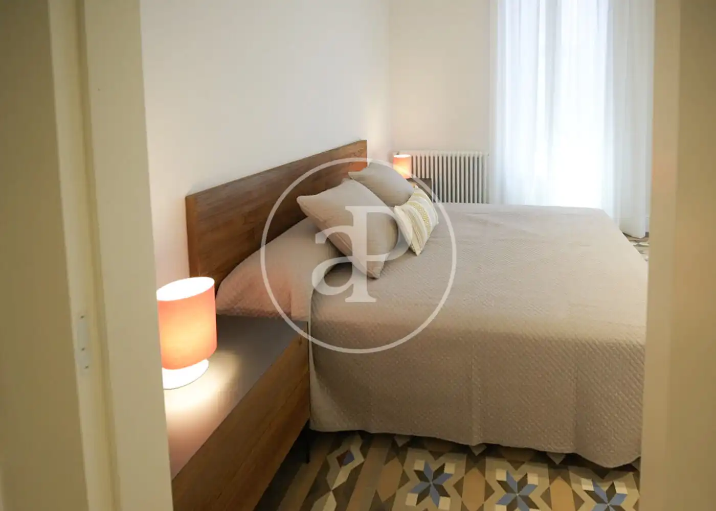 Habitación de Piso de alquiler en Barcelona con Aire acondicionado, Calefacción y Amueblado