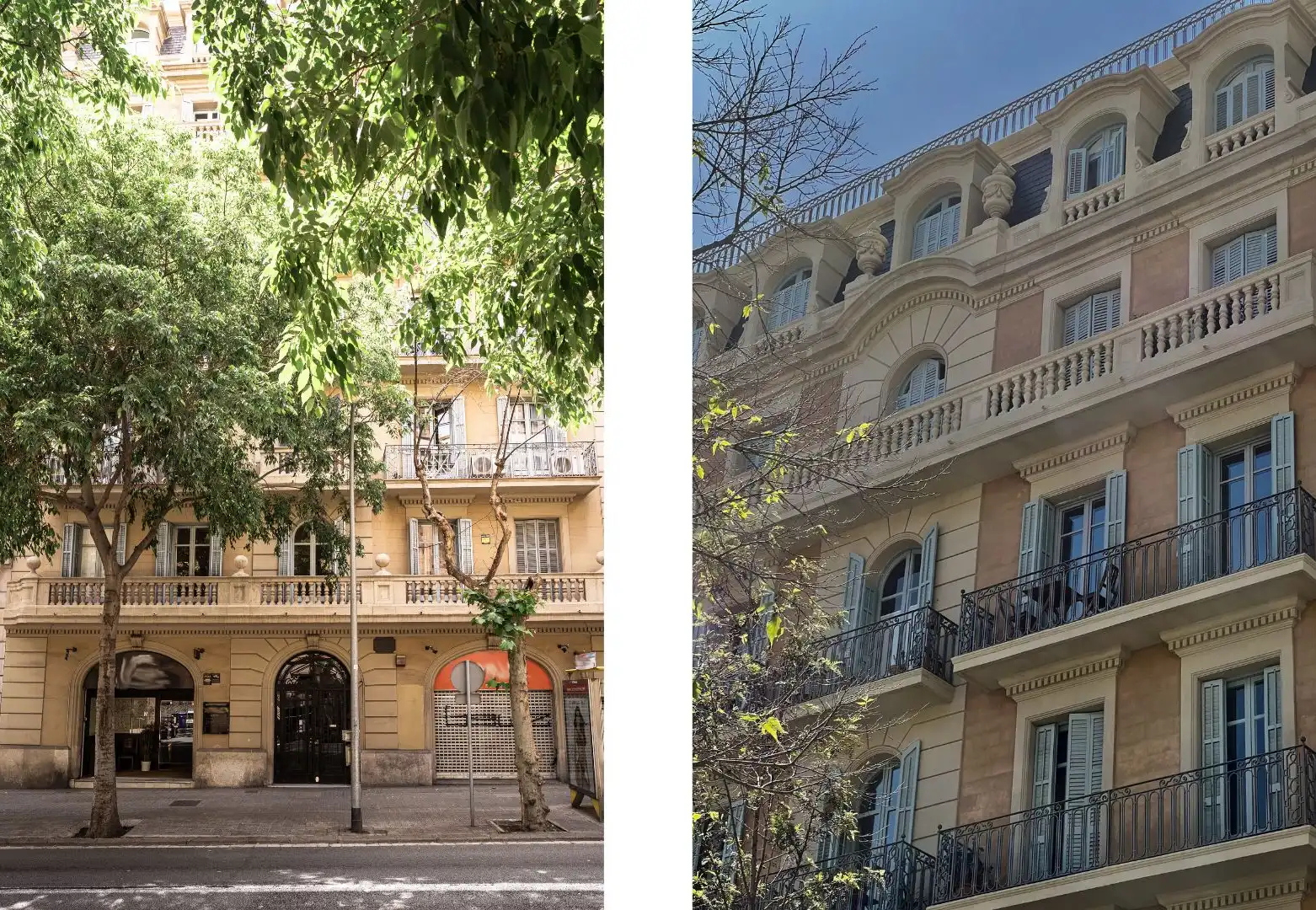Vista exterior de Piso en venta en Barcelona con Aire acondicionado, Calefacción y Parquet