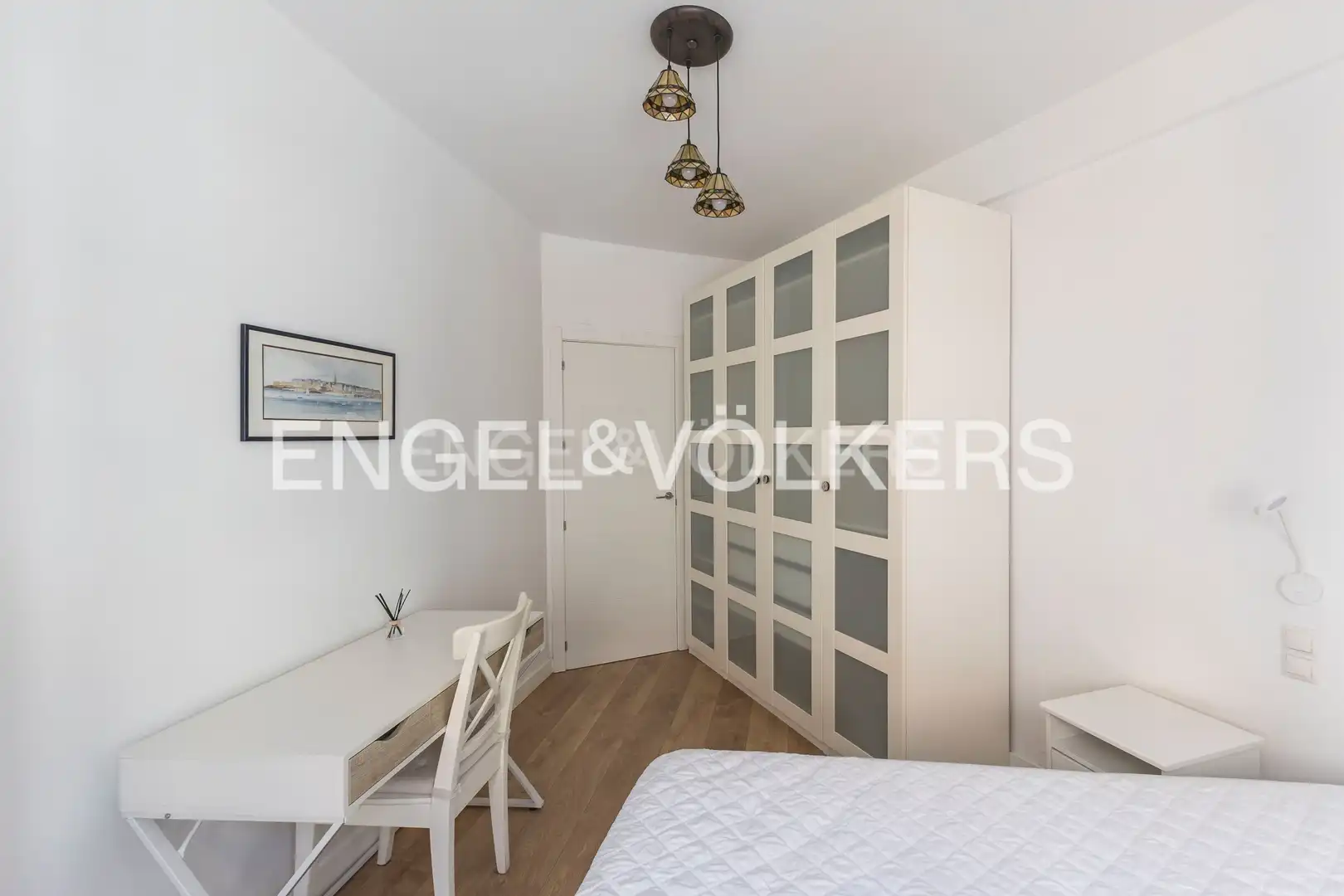Bedroom of Flat for rent in Madrid  with Air Conditioner, Heating and Furnished