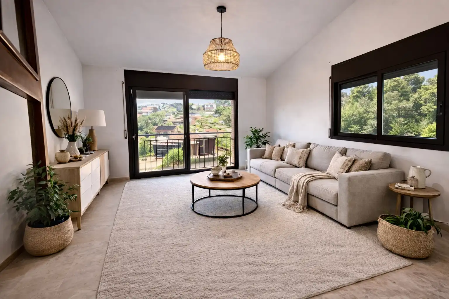 Living room of Houses for sale in Terrassa  with Heating, Private garden and Terrace