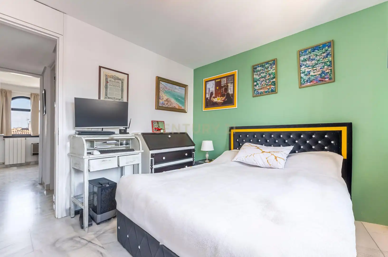 Dormitori de Casa adosada en venda en Estepona amb Jardí privat i Piscina comunitària