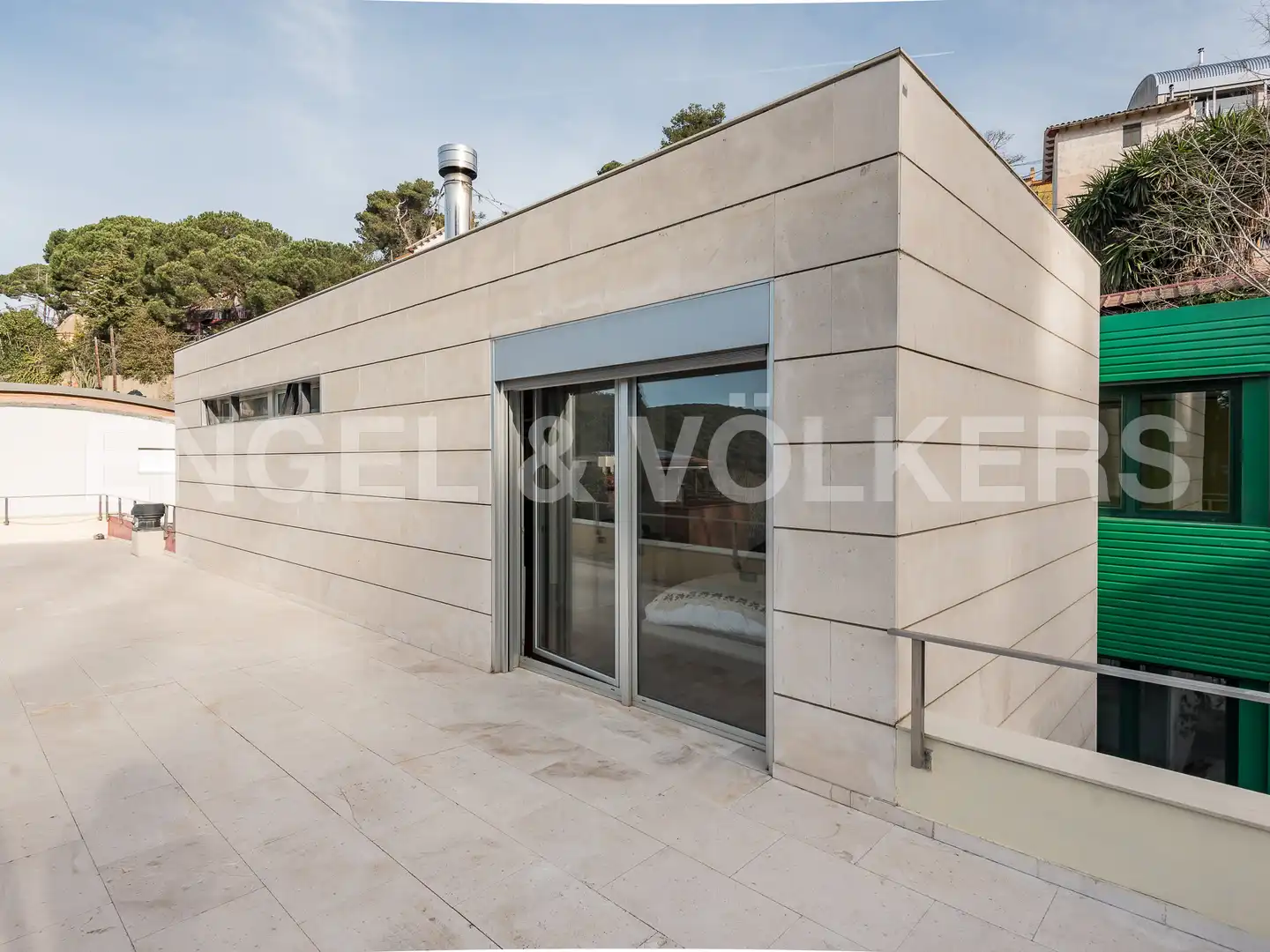 Vista exterior de Casa o chalet en venta en Barcelona con Aire acondicionado, Calefacción y Jardín privado