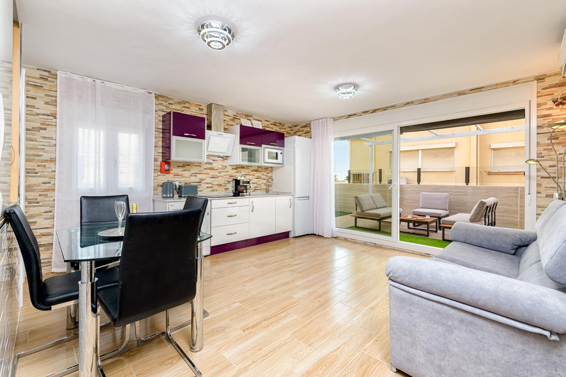 Living room of Attic for sale in Málaga Capital  with Air Conditioner and Terrace