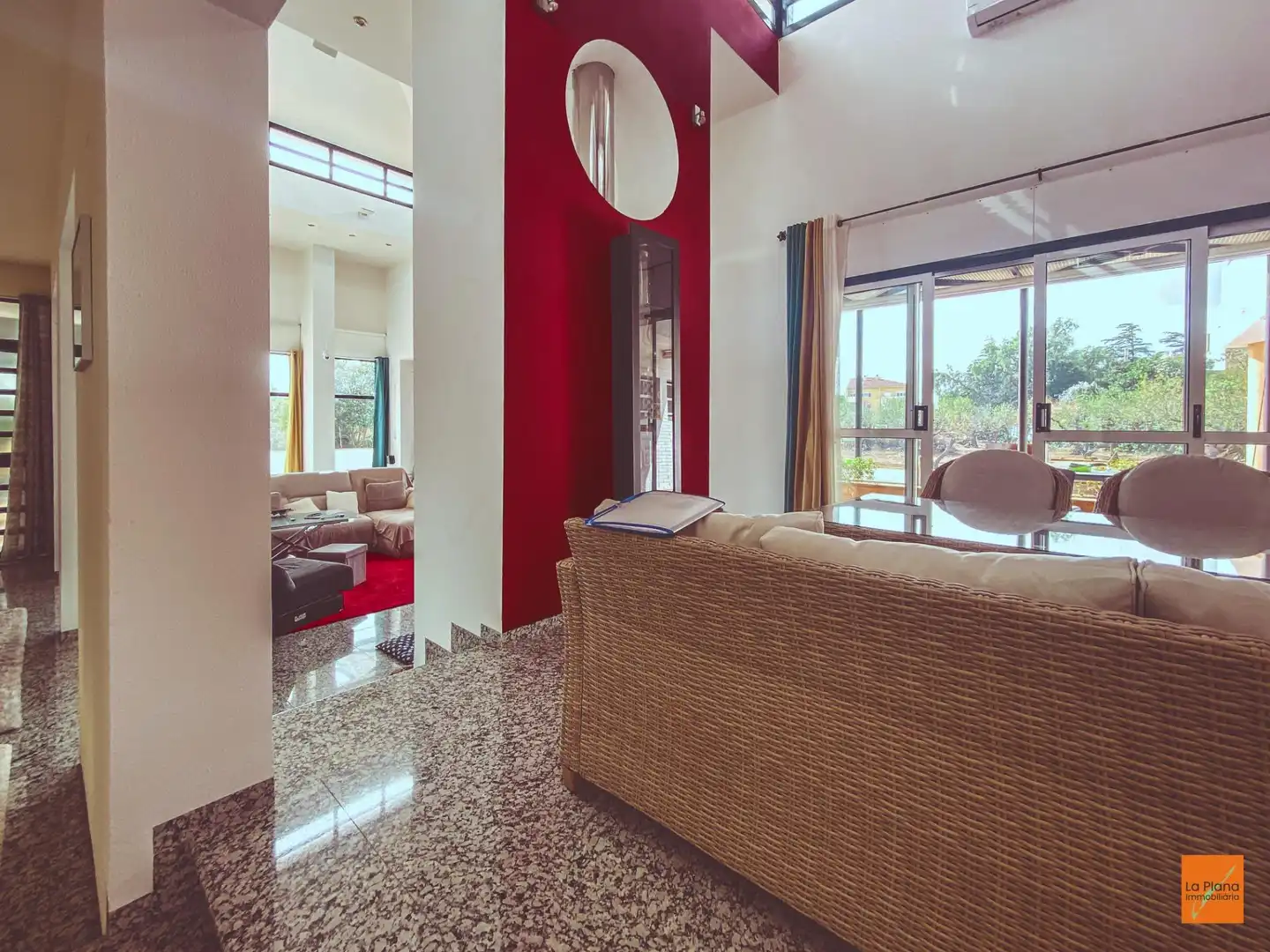 Sala d'estar de Casa o xalet en venda en La Sénia amb Aire condicionat, Calefacció i Jardí privat