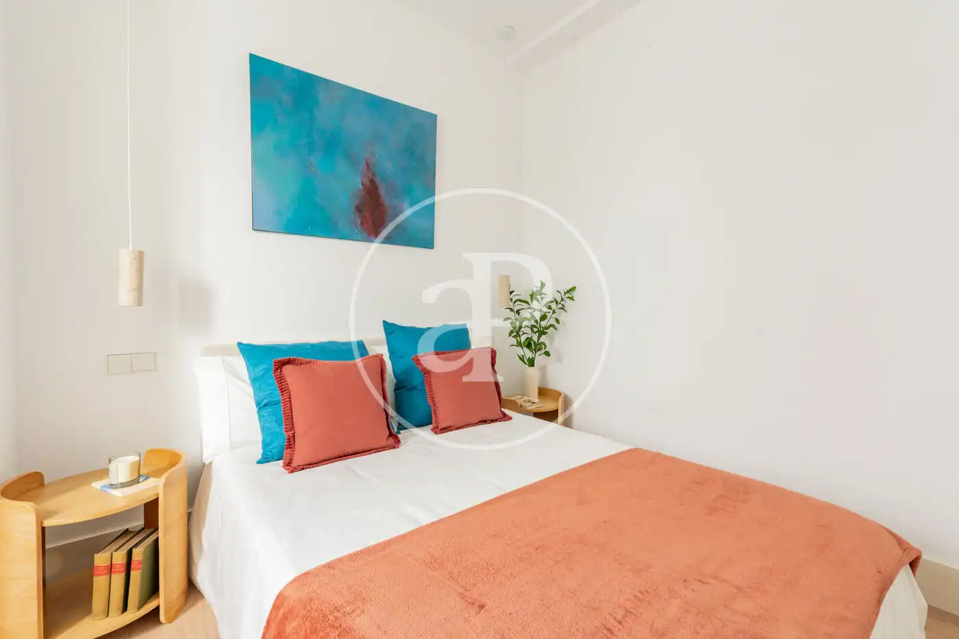 Schlafzimmer von Wohnung zum Verkauf in Madrid mit Klimaanlage, Heizung und Möbliert