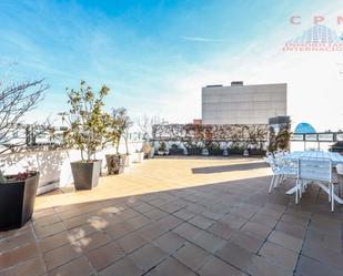 Terrace of Attic to rent in  Madrid Capital  with Air Conditioner, Heating and Parquet flooring