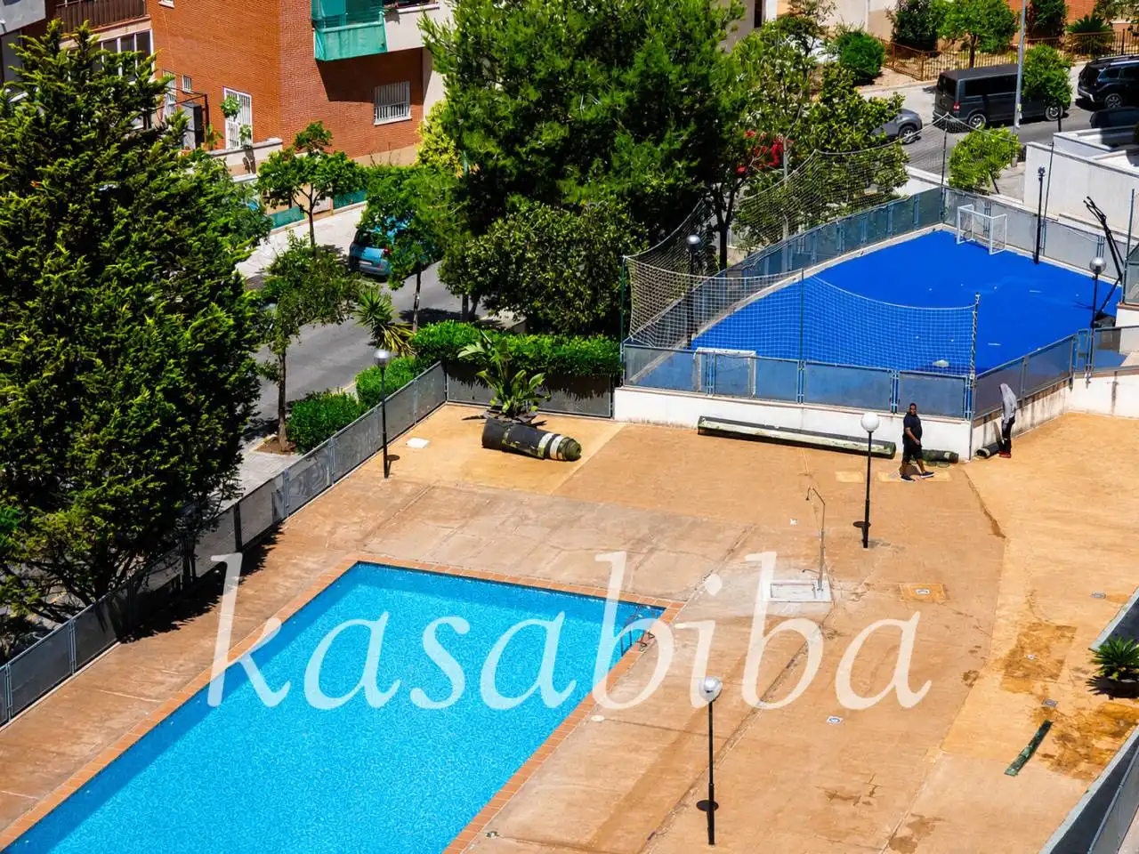 Schwimmbecken von Wohnung zum Verkauf in Paterna mit Klimaanlage, Heizung und Terrasse