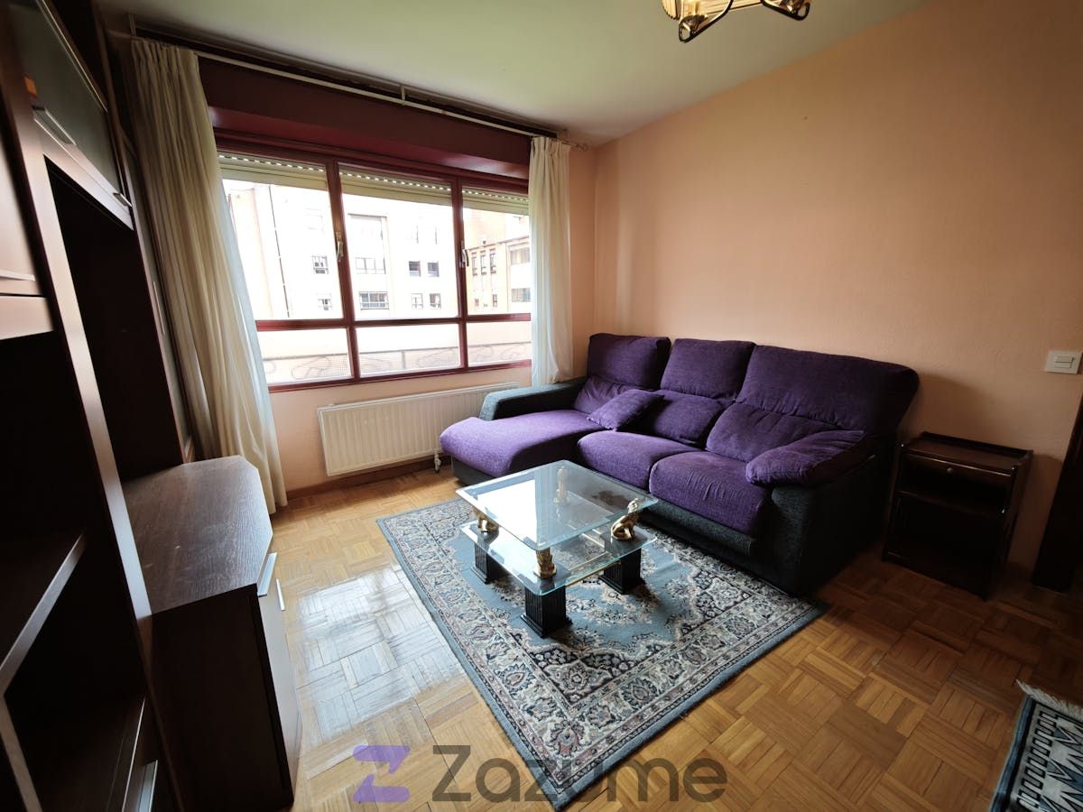 Living room of Flat to rent in León Capital   with Heating, Parquet flooring and Furnished