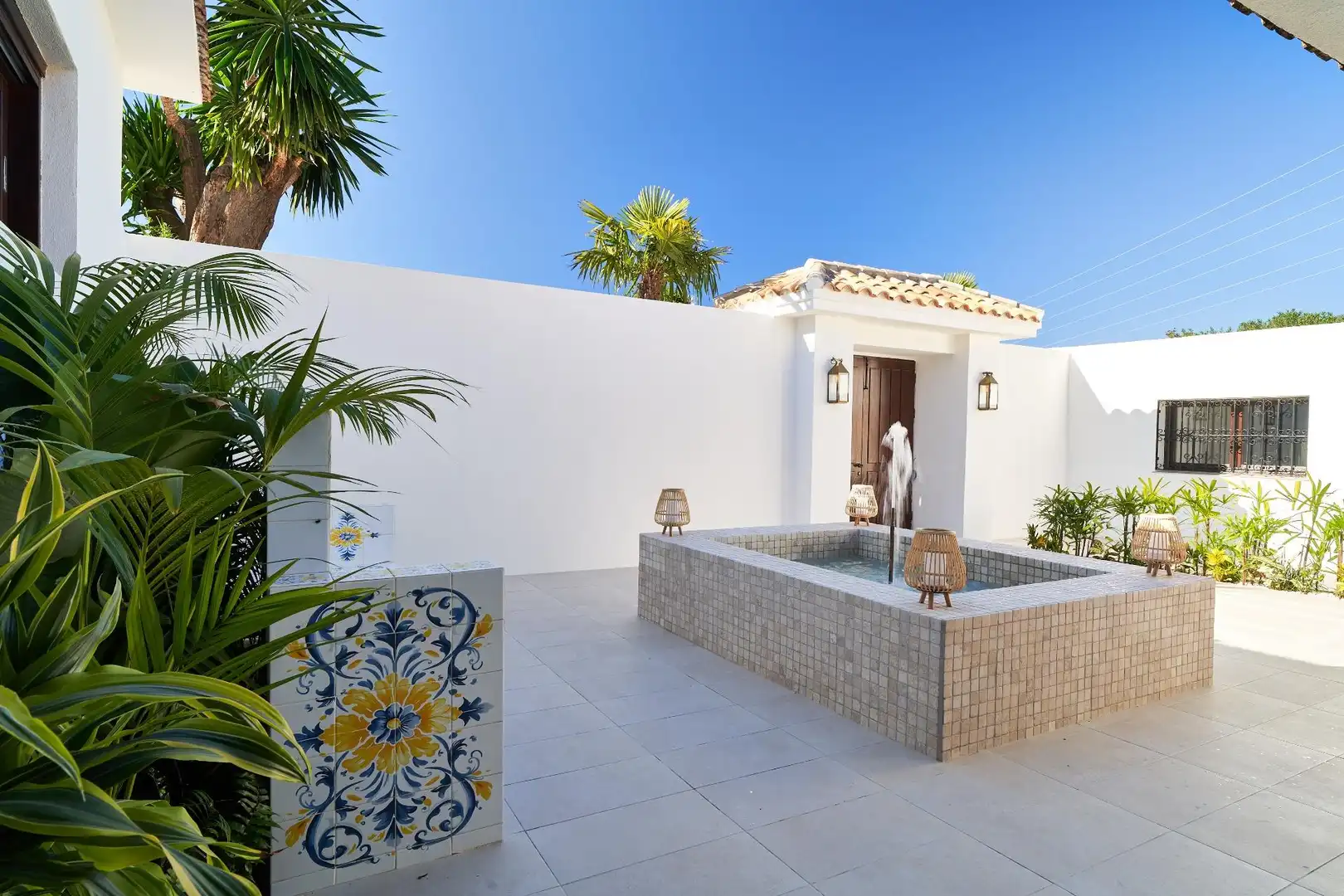 Terraza de Casa o chalet en venta en Marbella con Aire acondicionado, Calefacción y Jardín privado