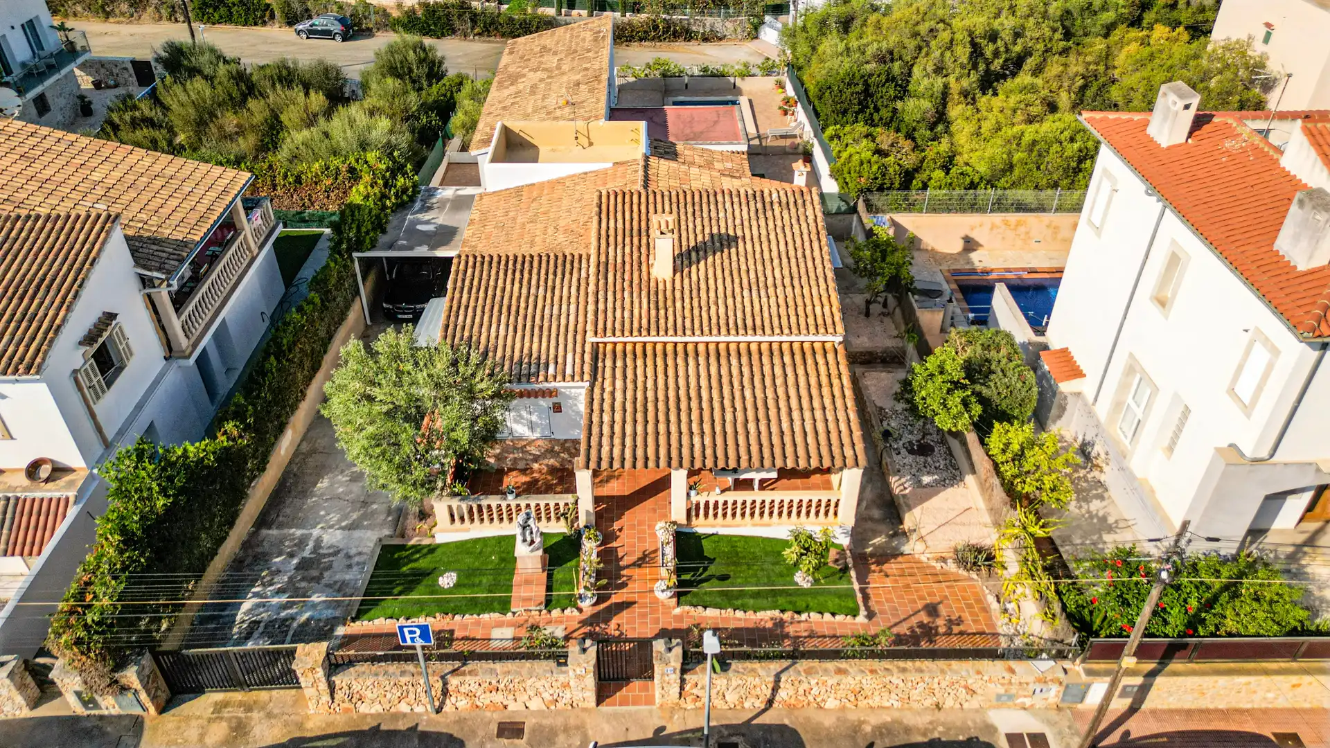Vista exterior de Casa o xalet en venda en Felanitx amb Aire condicionat i Traster