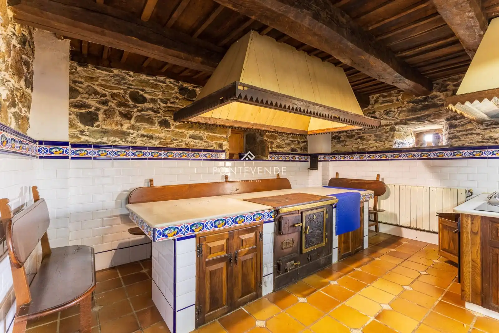 Cocina de Casa o chalet en venta en Santiso con Calefacción, Jardín privado y Terraza