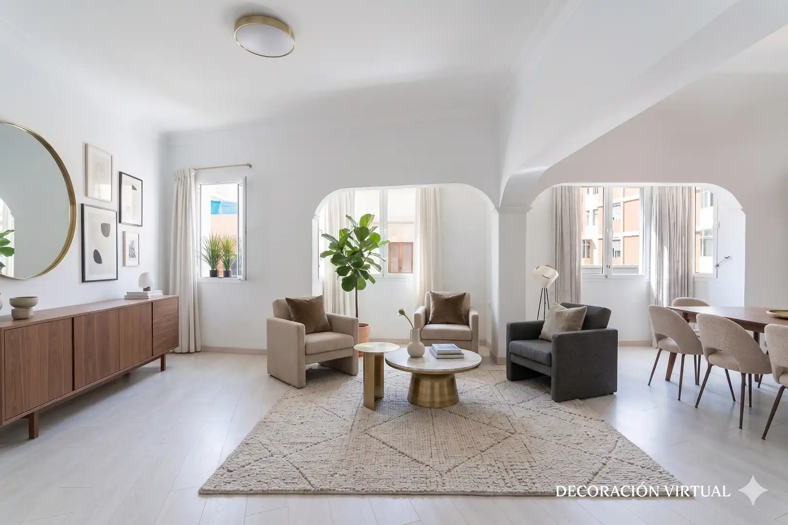 Sala de estar de Piso en venta en Las Palmas de Gran Canaria con Calefacción
