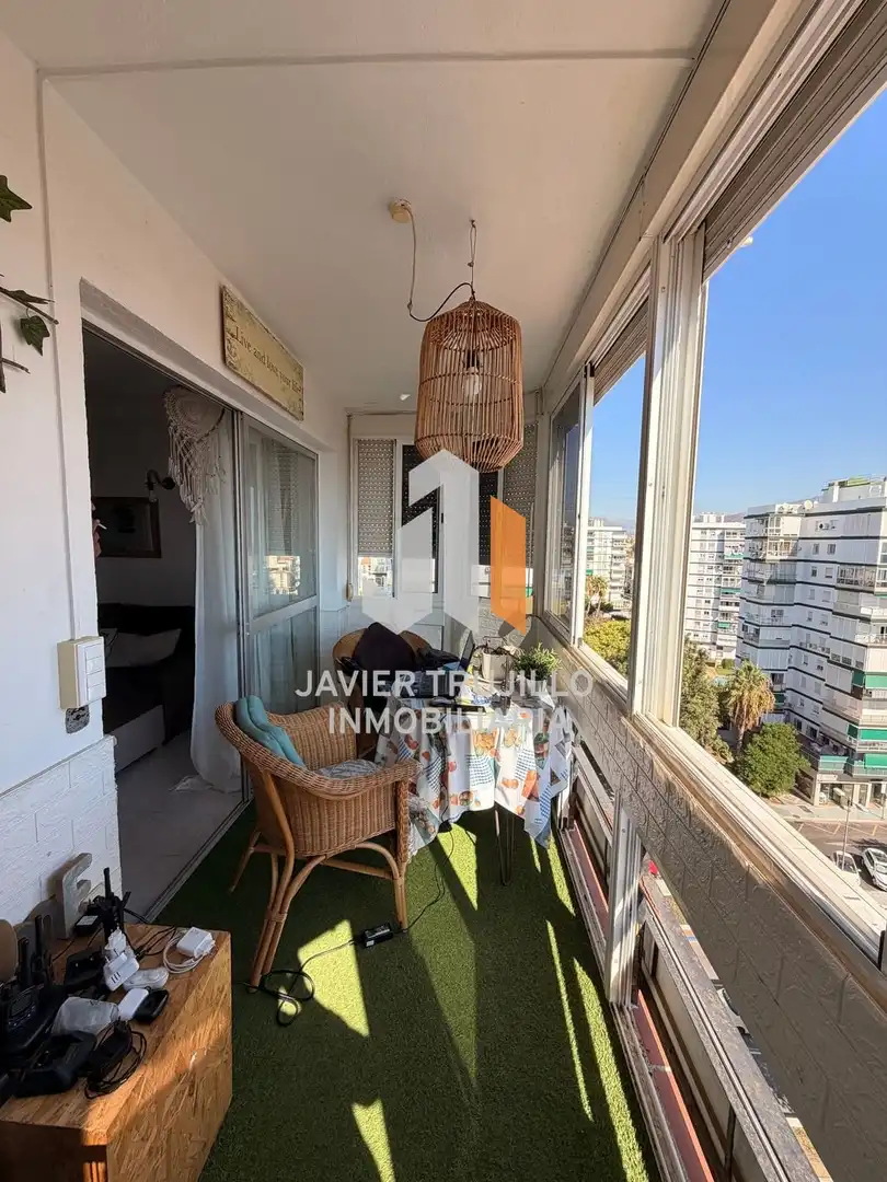 Terraza de Apartamento en venta en Vélez-Málaga con Piscina