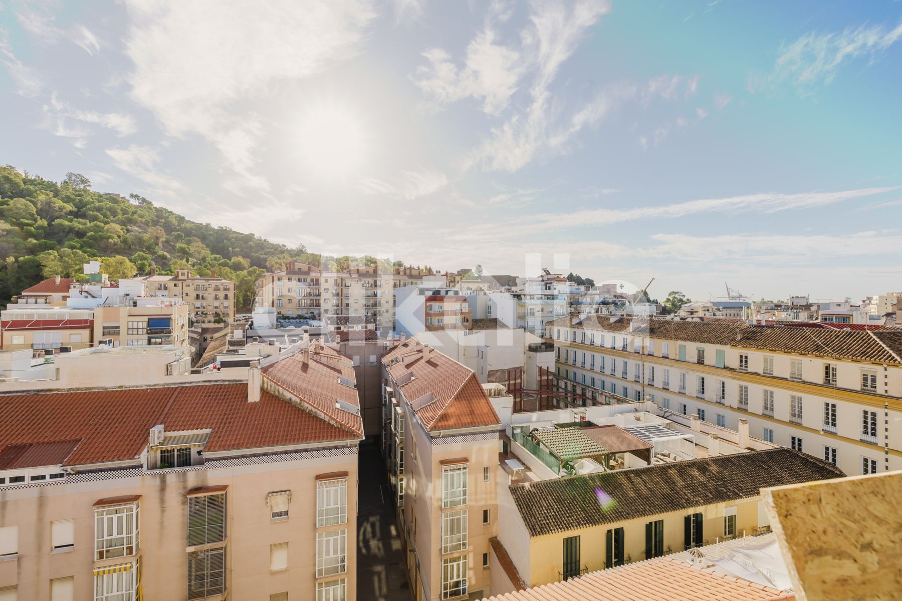 Vista exterior de Pis en venda en Málaga Capital amb Aire condicionat i Balcó