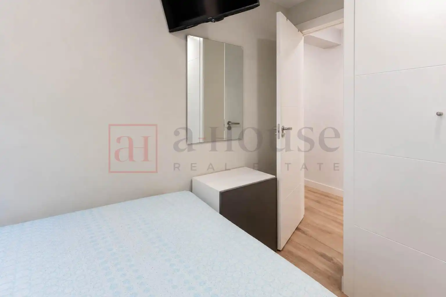 Bedroom of Flat for sale in Madrid  with Heating and Furnished