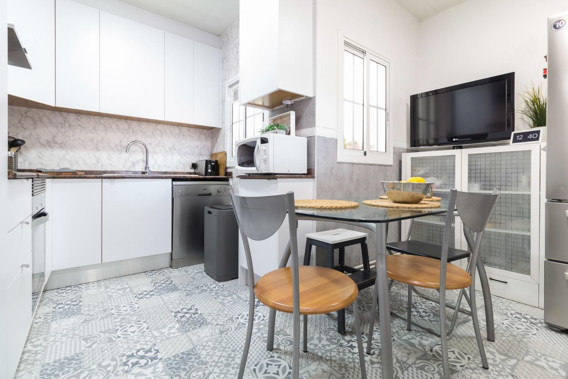 Kitchen of Attic for sale in Viladecans  with Air Conditioner, Heating and Balcony