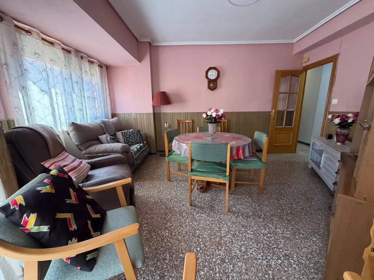 Esszimmer von Wohnung zum Verkauf in Llíria mit Klimaanlage, Terrasse und Abstellraum