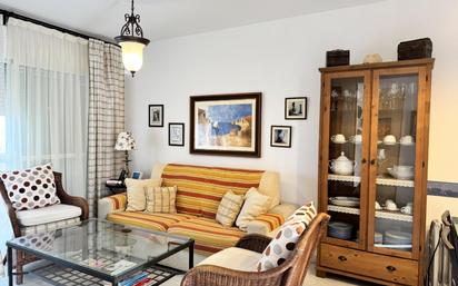 Living room of Attic for sale in  Almería Capital  with Heating, Private garden and Terrace