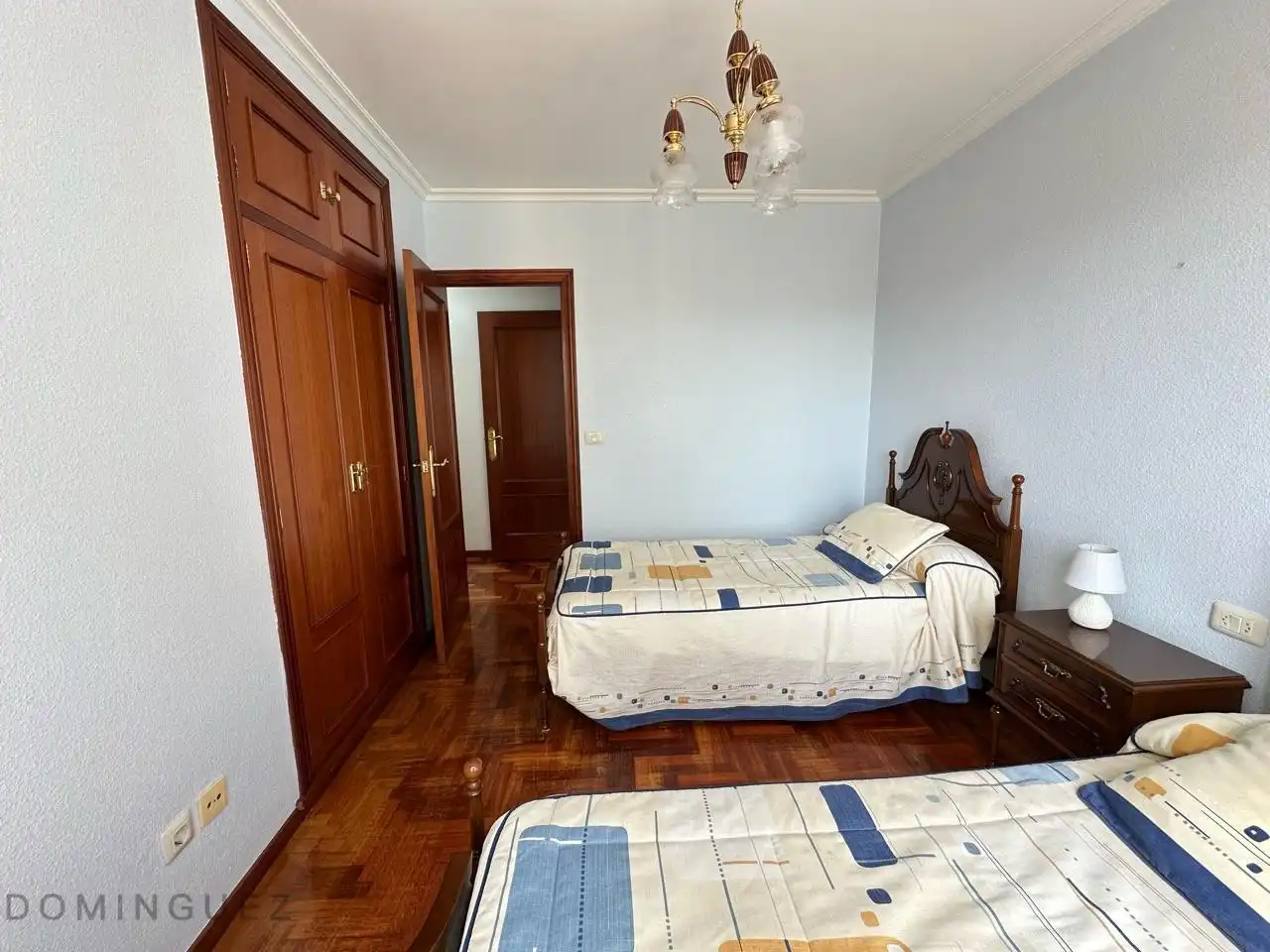 Bedroom of Flat for rent in Vigo   with Heating and Furnished