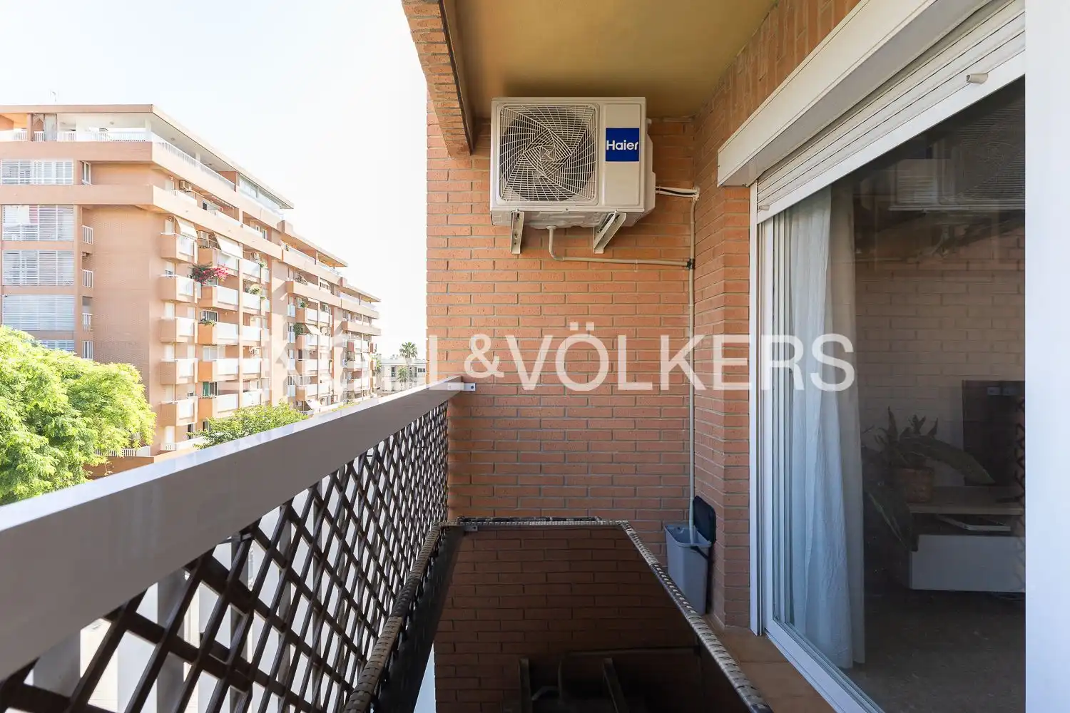 Terrasse von Wohnung zur Miete in Alboraya mit Klimaanlage, Heizung und Möbliert