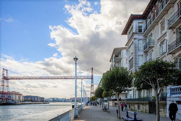 Außenansicht von Wohnungen zum verkauf in Portugalete mit Klimaanlage, Heizung und Abstellraum