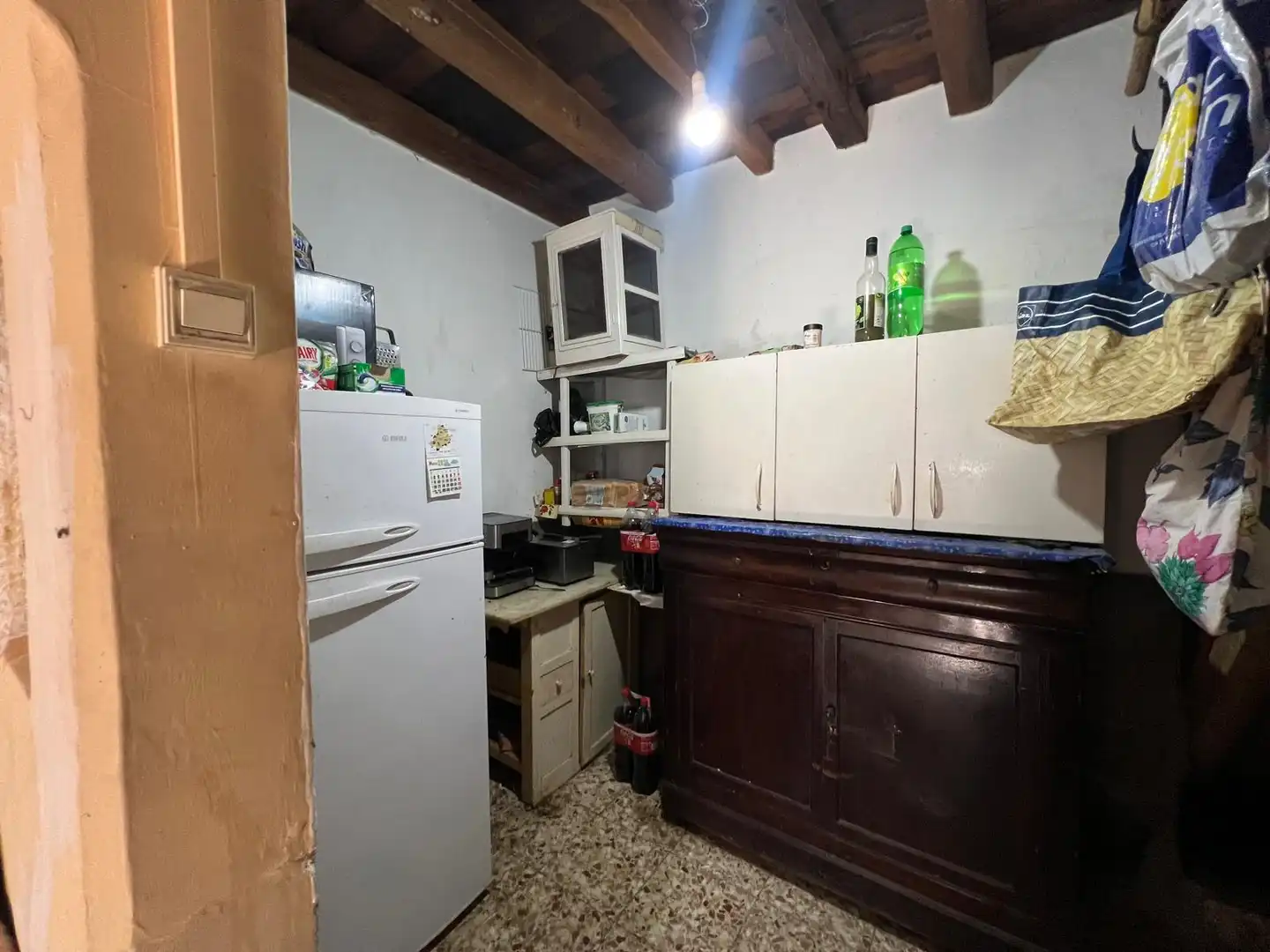 Cocina de Finca rústica en venta en Orbita con Parquet, Trastero y Amueblado